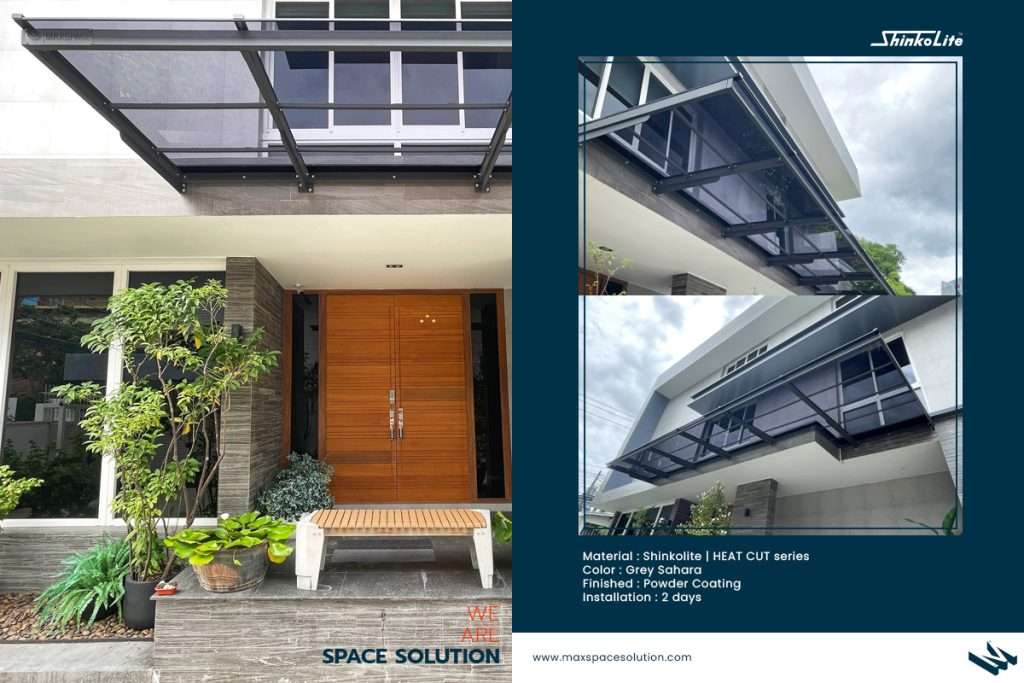 Maxspace_ultimate roof and awning_Shinkolite_Heat Cut_Series