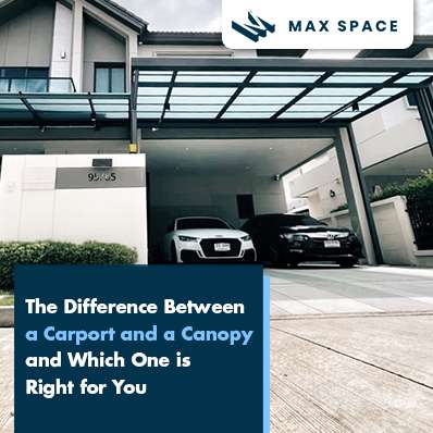 The difference between a Carport and a Canopy